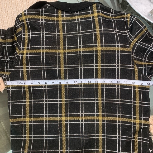 Metallic EB cardigan sweater. - Picture 11 of 12